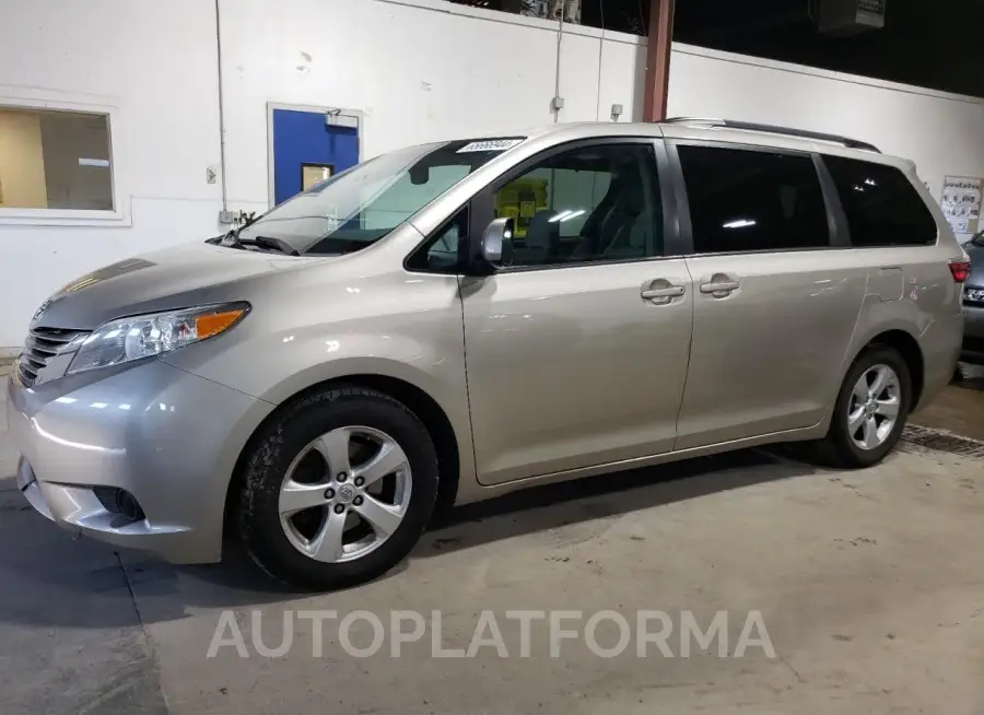 TOYOTA SIENNA LE 2016 vin 5TDKK3DC9GS695580 from auto auction Copart