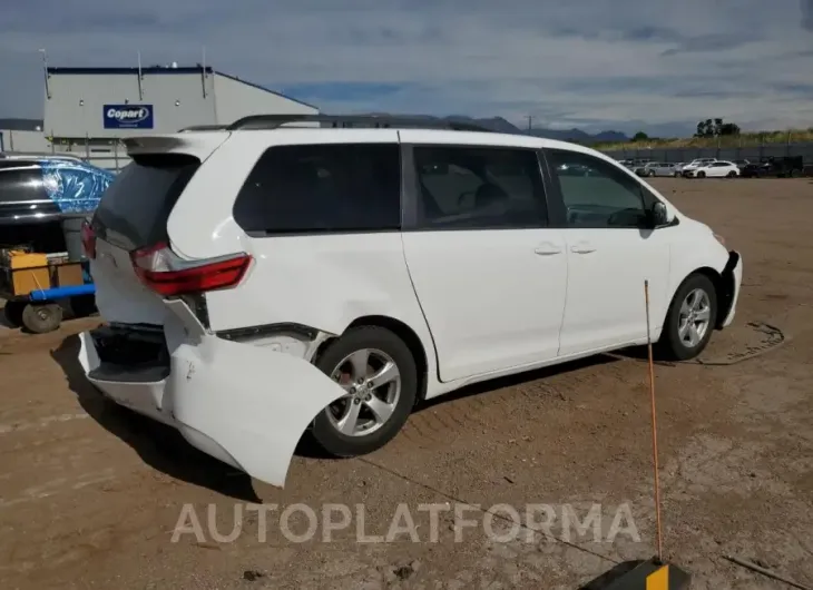 TOYOTA SIENNA LE 2016 vin 5TDKK3DCXGS741451 from auto auction Copart