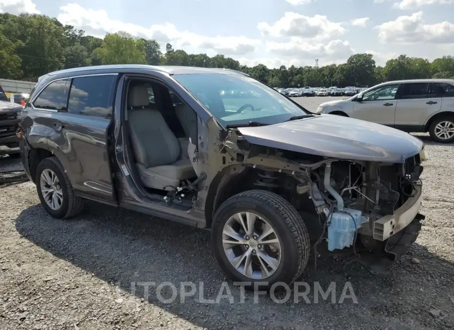 TOYOTA HIGHLANDER 2015 vin 5TDKKRFH7FS114507 from auto auction Copart