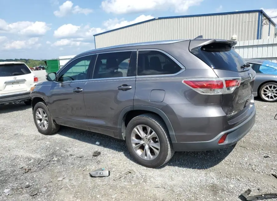 TOYOTA HIGHLANDER 2015 vin 5TDKKRFH7FS114507 from auto auction Copart