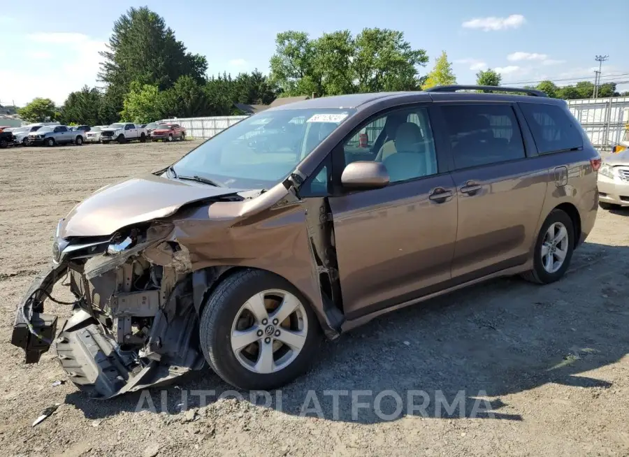 TOYOTA SIENNA LE 2020 vin 5TDKZ3DC4LS041754 from auto auction Copart