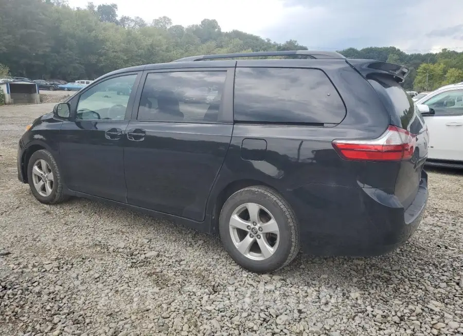 TOYOTA SIENNA LE 2018 vin 5TDKZ3DC8JS909283 from auto auction Copart