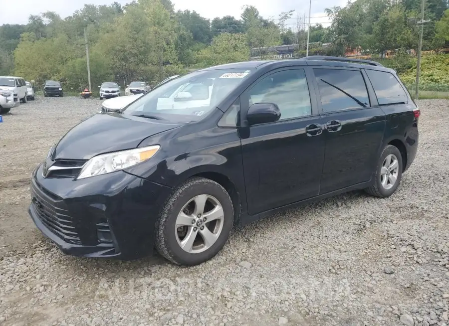 TOYOTA SIENNA LE 2018 vin 5TDKZ3DC8JS909283 from auto auction Copart