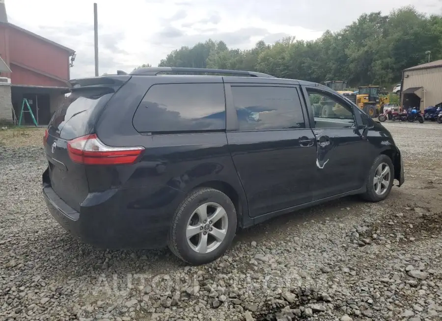 TOYOTA SIENNA LE 2018 vin 5TDKZ3DC8JS909283 from auto auction Copart