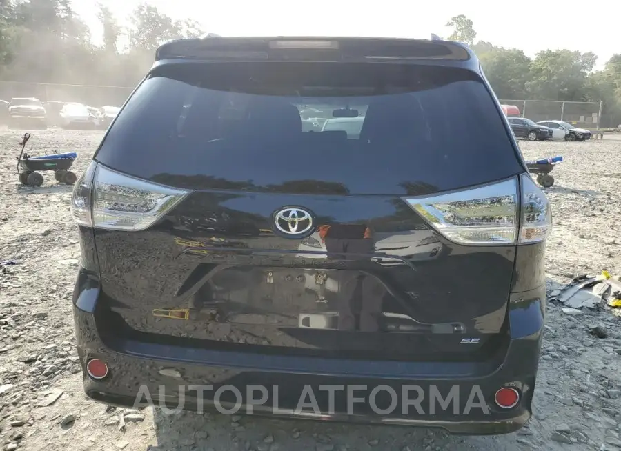 TOYOTA SIENNA SE 2017 vin 5TDXZ3DC7HS885722 from auto auction Copart