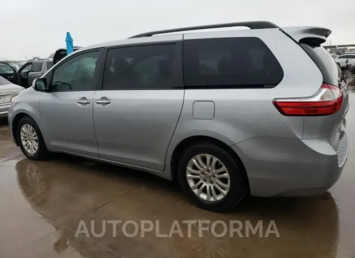 TOYOTA SIENNA XLE 2015 vin 5TDYK3DC6FS675666 from auto auction Copart