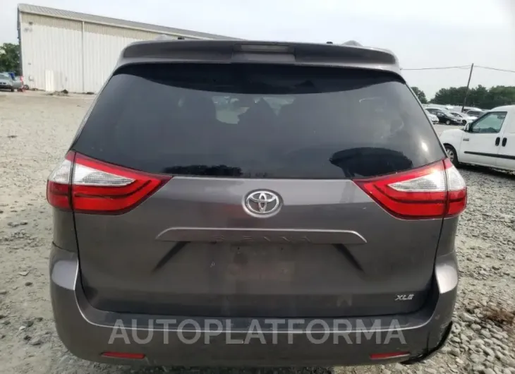 TOYOTA SIENNA XLE 2017 vin 5TDYZ3DC3HS895779 from auto auction Copart