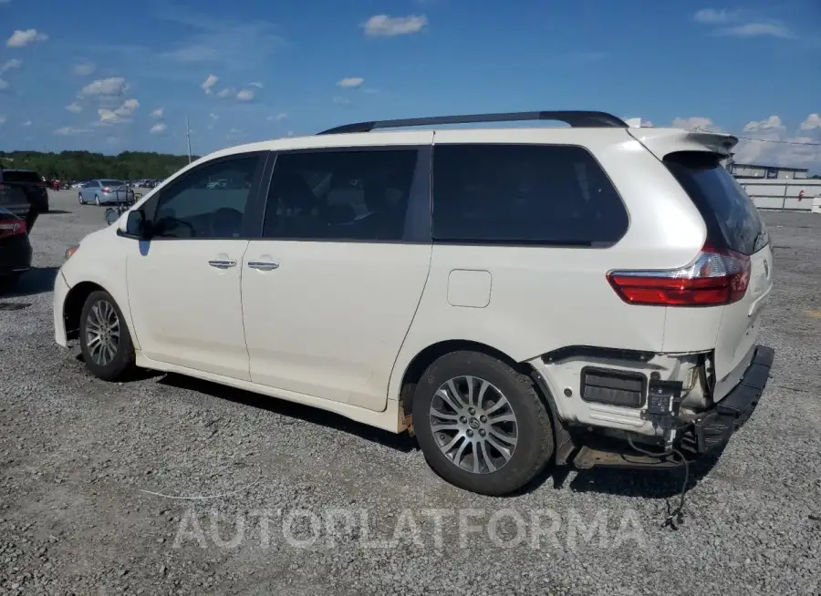 TOYOTA SIENNA XLE 2018 vin 5TDYZ3DC5JS934491 from auto auction Copart