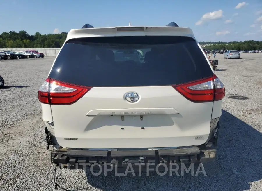 TOYOTA SIENNA XLE 2018 vin 5TDYZ3DC5JS934491 from auto auction Copart