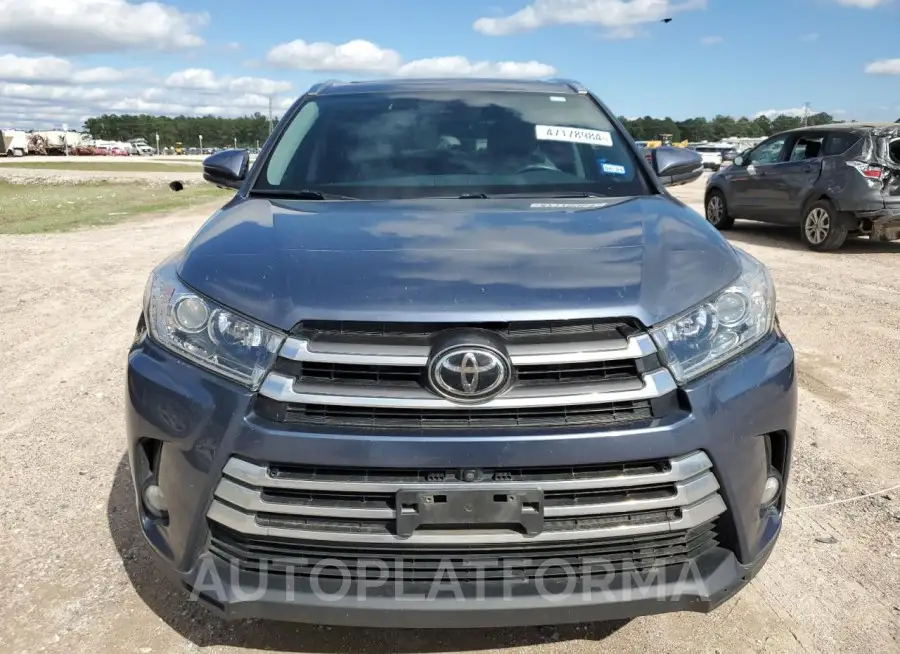 TOYOTA HIGHLANDER 2017 vin 5TDYZRFH2HS215155 from auto auction Copart