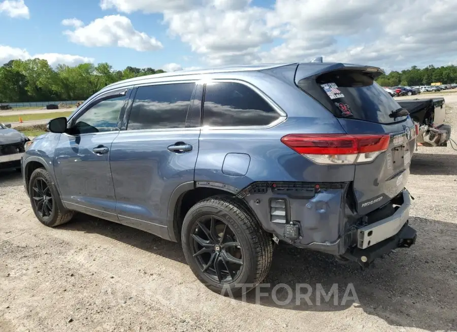 TOYOTA HIGHLANDER 2017 vin 5TDYZRFH2HS215155 from auto auction Copart