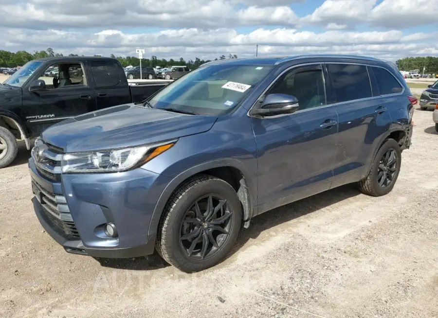 TOYOTA HIGHLANDER 2017 vin 5TDYZRFH2HS215155 from auto auction Copart