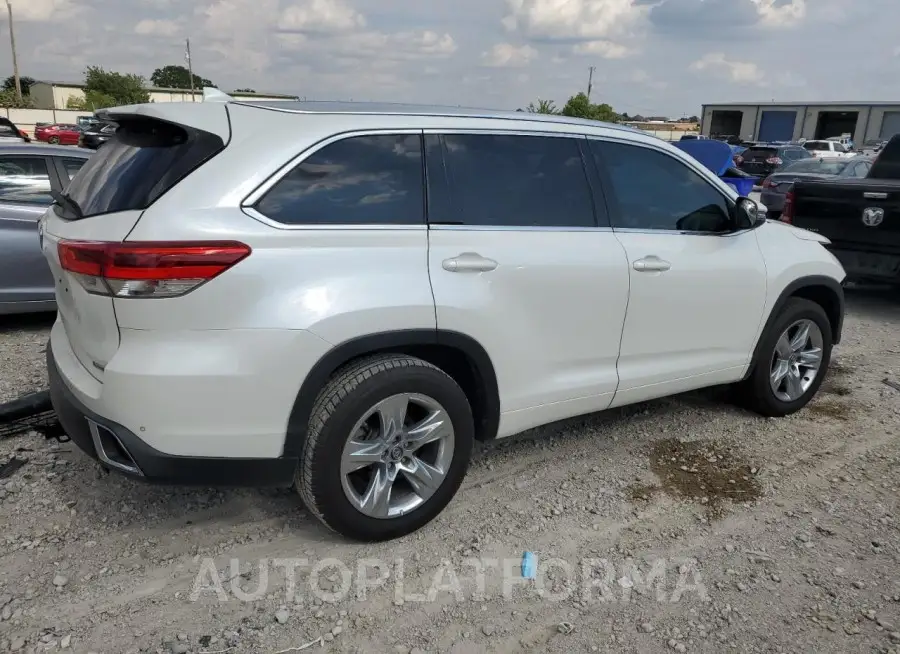 TOYOTA HIGHLANDER 2018 vin 5TDYZRFH3JS256822 from auto auction Copart