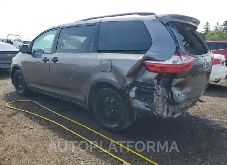 TOYOTA SIENNA 2015 vin 5TDZK3DCXFS626782 from auto auction Copart