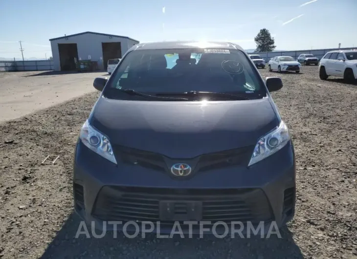 TOYOTA SIENNA L 2020 vin 5TDZZ3DC6LS038918 from auto auction Copart