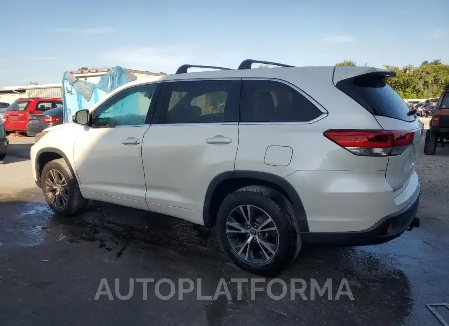 TOYOTA HIGHLANDER 2018 vin 5TDZZRFH2JS276242 from auto auction Copart