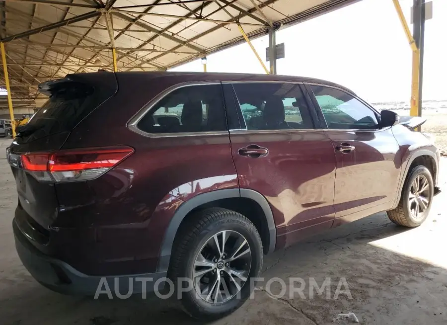 TOYOTA HIGHLANDER 2018 vin 5TDZZRFH9JS265173 from auto auction Copart