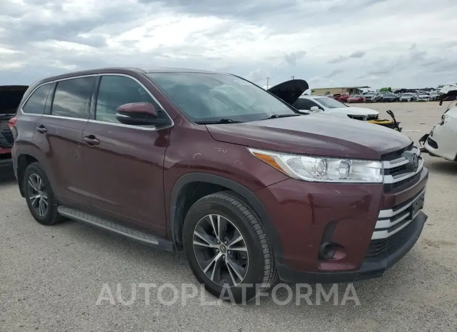 TOYOTA HIGHLANDER 2017 vin 5TDZZRFHXHS221550 from auto auction Copart