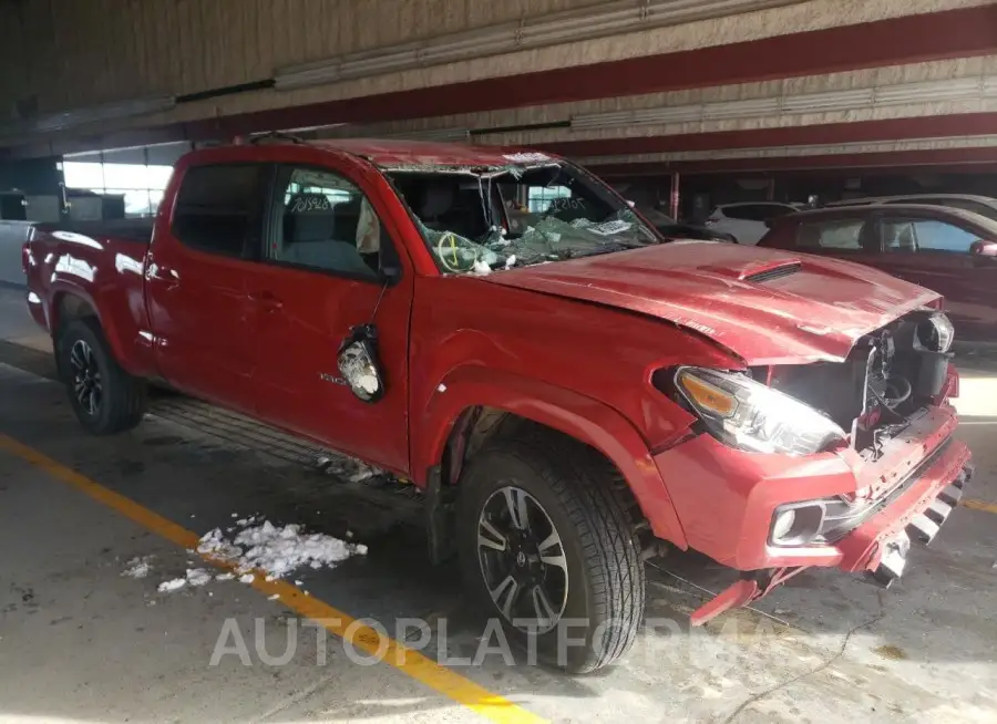 TOYOTA TACOMA DOU 2019 vin 5TFDZ5BN4KX040489 from auto auction Copart