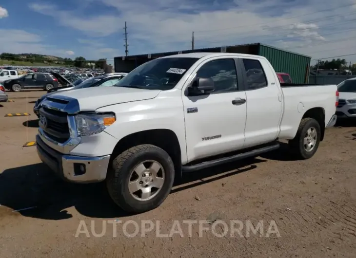 TOYOTA TUNDRA DOU 2015 vin 5TFUW5F19FX436651 from auto auction Copart