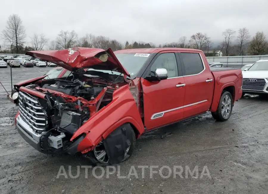 TOYOTA TUNDRA CRE 2024 vin 5TFVC5DB7RX061663 from auto auction Copart