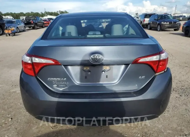 TOYOTA COROLLA L 2015 vin 5YFBURHE5FP204714 from auto auction Copart