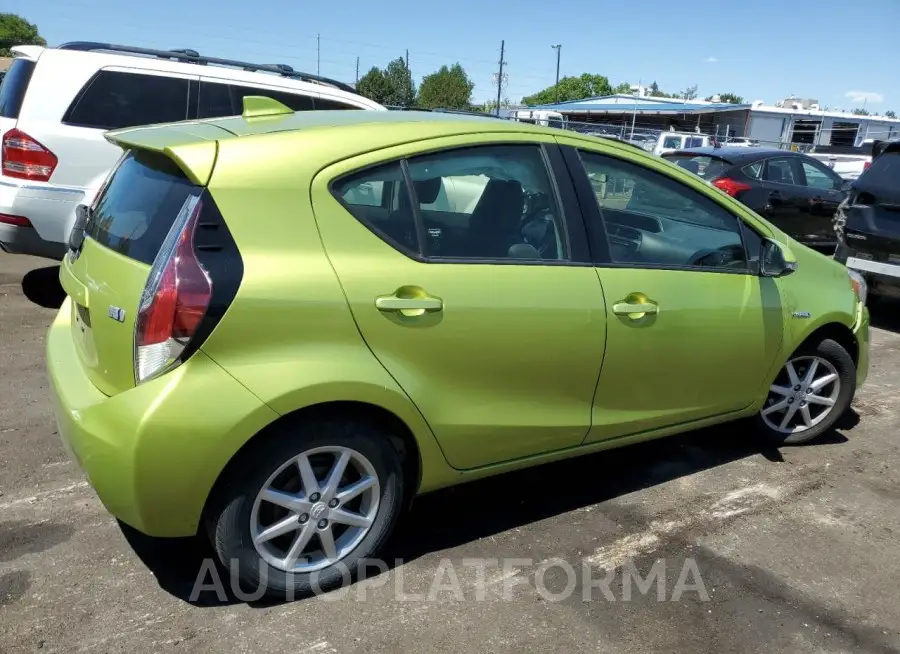 TOYOTA Prius c 2015 vin JTDKDTB35F1107019 from auto auction Copart