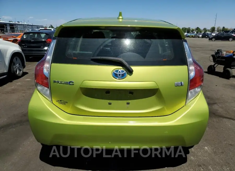 TOYOTA Prius c 2015 vin JTDKDTB35F1107019 from auto auction Copart