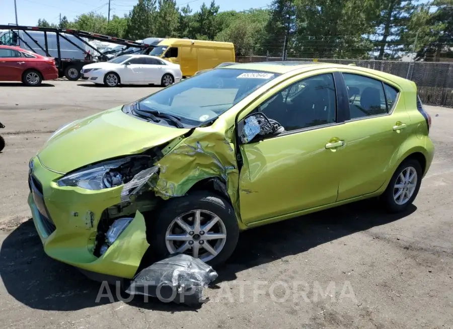 TOYOTA Prius c 2015 vin JTDKDTB35F1107019 from auto auction Copart