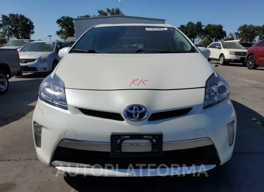 TOYOTA PRIUS PLUG 2015 vin JTDKN3DP9F3069344 from auto auction Copart