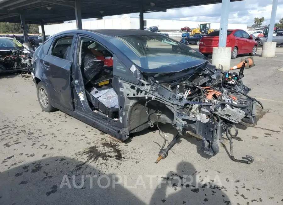 TOYOTA PRIUS 2015 vin JTDKN3DU5F0439244 from auto auction Copart