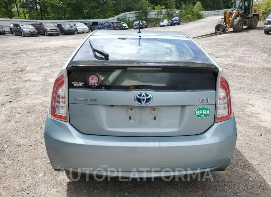 TOYOTA PRIUS 2015 vin JTDKN3DU6F1992219 from auto auction Copart