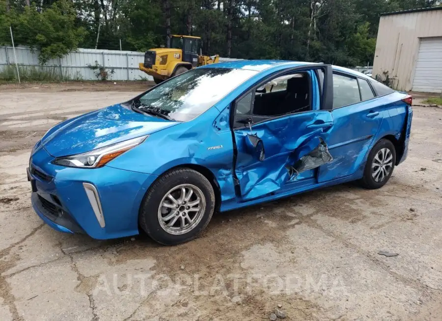 TOYOTA PRIUS 2019 vin JTDL9RFU4K3004328 from auto auction Copart