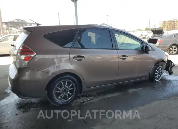 TOYOTA PRIUS V 2017 vin JTDZN3EU1HJ055617 from auto auction Copart