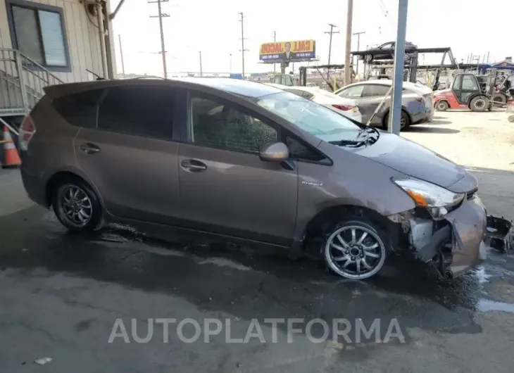 TOYOTA PRIUS V 2017 vin JTDZN3EU1HJ055617 from auto auction Copart