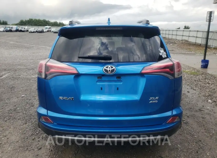 TOYOTA RAV4 XLE 2017 vin JTMRFREV6HJ116095 from auto auction Copart