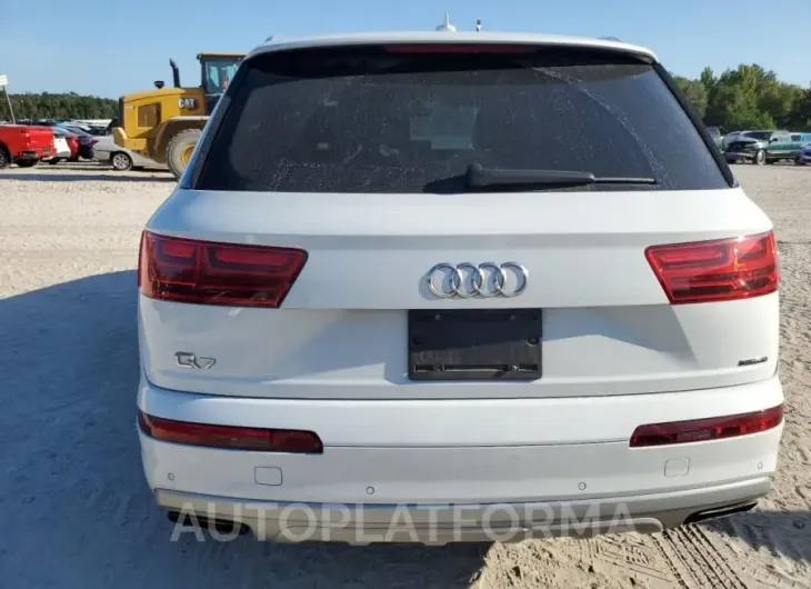 AUDI Q7 PREMIUM 2019 vin WA1AHAF75KD032701 from auto auction Copart