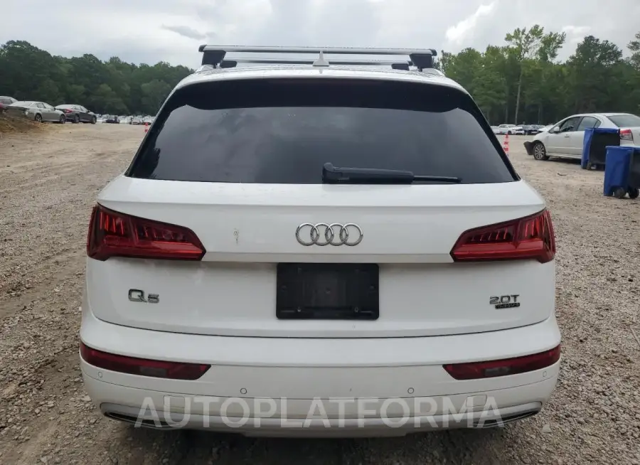 AUDI Q5 PREMIUM 2018 vin WA1BNAFY6J2221437 from auto auction Copart