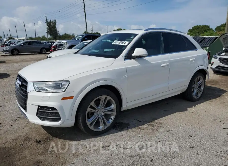 AUDI Q3 PREMIUM 2016 vin WA1EFCFS9GR025025 from auto auction Copart