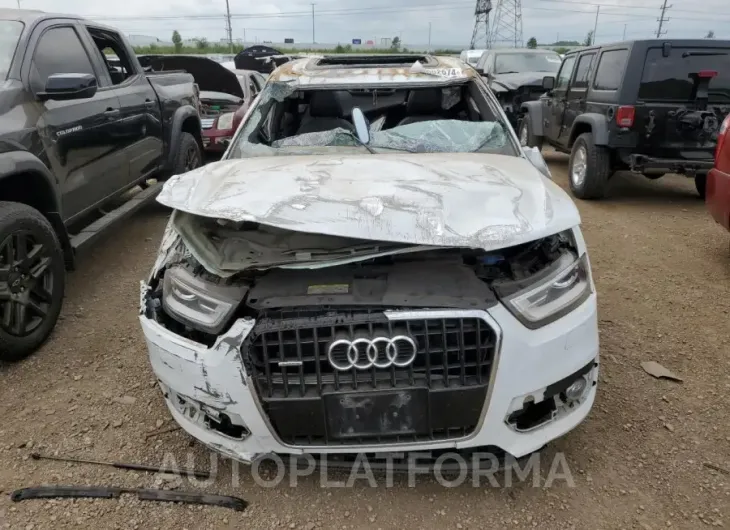 AUDI Q3 PREMIUM 2015 vin WA1EFCFSXFR011777 from auto auction Copart