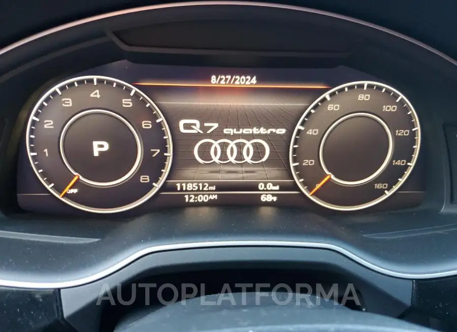 AUDI Q7 PREMIUM 2017 vin WA1LAAF73HD005440 from auto auction Copart