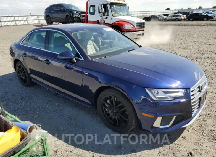 AUDI A4 PREMIUM 2019 vin WAUENAF4XKA114427 from auto auction Copart