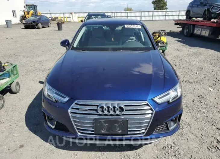 AUDI A4 PREMIUM 2019 vin WAUENAF4XKA114427 from auto auction Copart