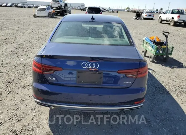 AUDI A4 PREMIUM 2019 vin WAUENAF4XKA114427 from auto auction Copart