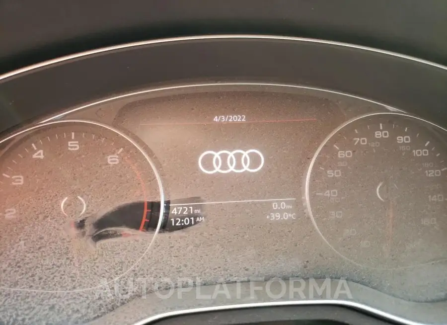 AUDI A4 PREMIUM 2020 vin WAUGMAF45LN012216 from auto auction Copart