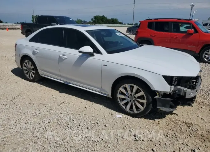 AUDI A4 PREMIUM 2018 vin WAUKMAF48JA226146 from auto auction Copart