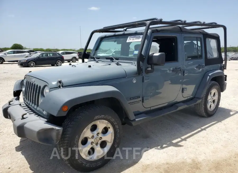 JEEP WRANGLER U 2015 vin 1C4BJWDG7FL730303 from auto auction Copart