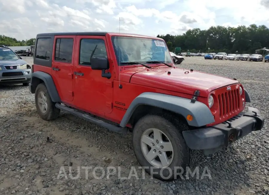 JEEP WRANGLER U 2016 vin 1C4BJWDG9GL308275 from auto auction Copart