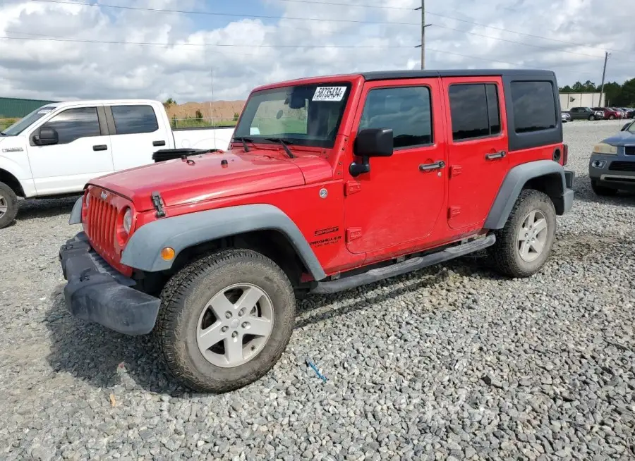 JEEP WRANGLER U 2016 vin 1C4BJWDG9GL308275 from auto auction Copart