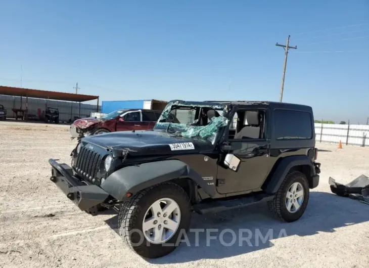 JEEP WRANGLER S 2017 vin 1C4GJWAG5HL682393 from auto auction Copart